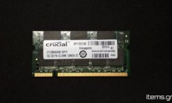 Crucial 1GB PC-3200 DDR 400MHz CL3 200-pin SoDIMM RAM