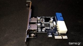 SSU-Tech USB3.0 PCI-E Card - 2 x External + Internal Header for 2 x USB 3.0 Front Panel Combo