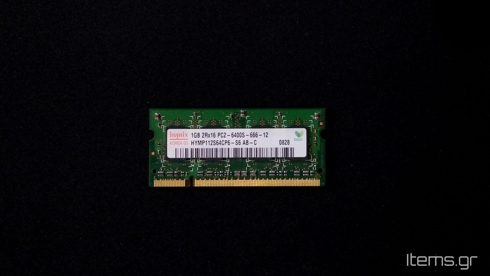 Hynix 1GB DDR2 800MHz CL6 SoDIMM HYMP112S64CP6-S6-AB-C-01
