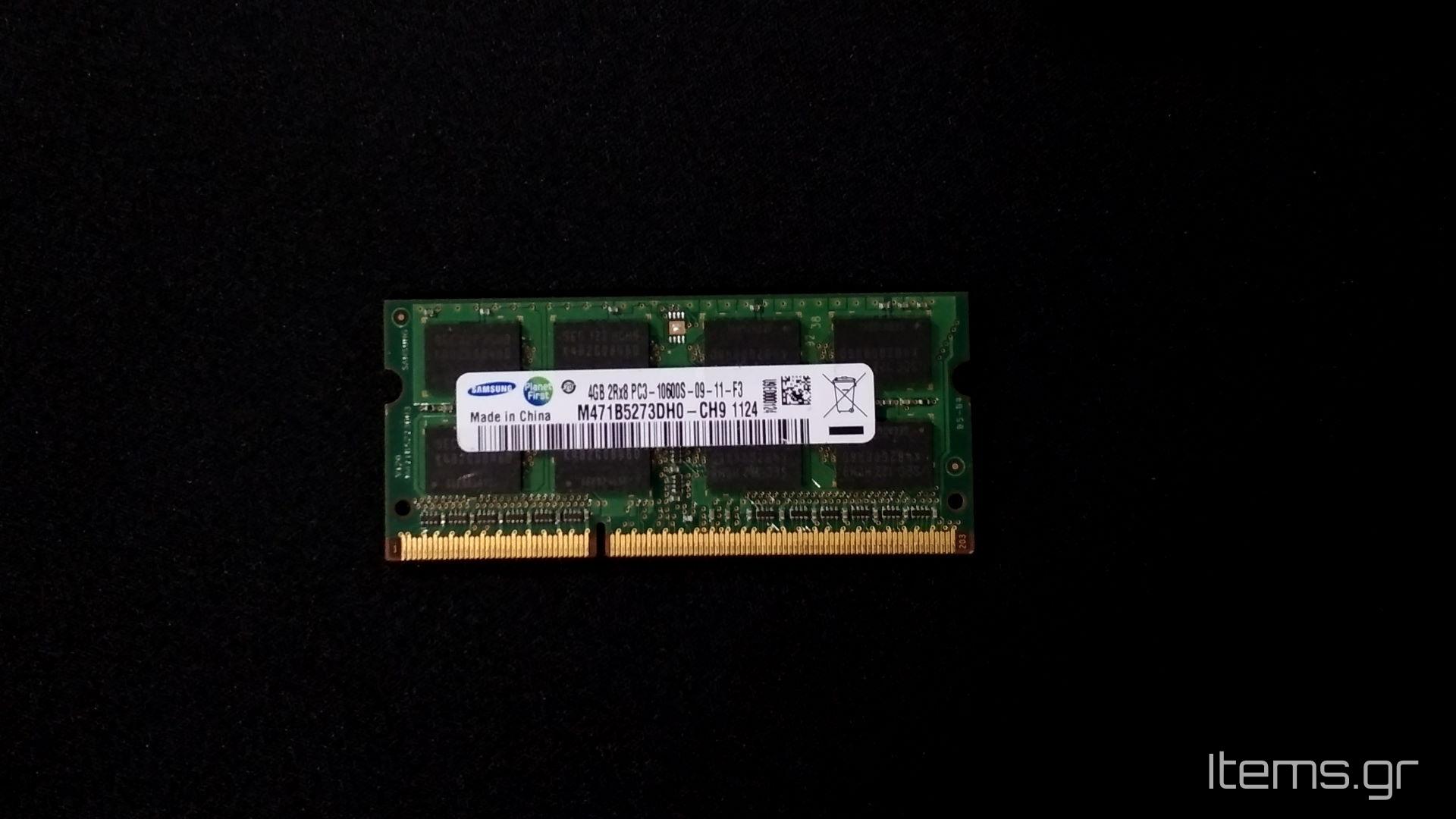 Samsung 4GB DDR3 SoDIMM 1333MHz M471B5273DH0-CH9-L-01