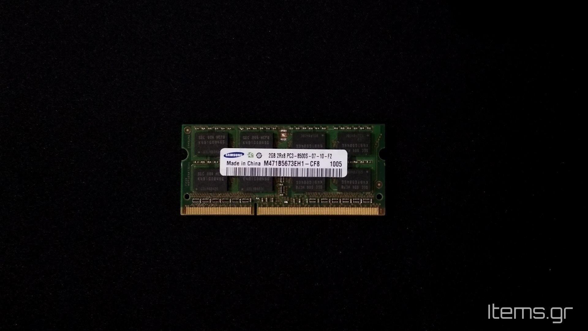 Samsung 2GB DDR3 SoDIMM 1066MHz M471B5673EH1-CF8-01