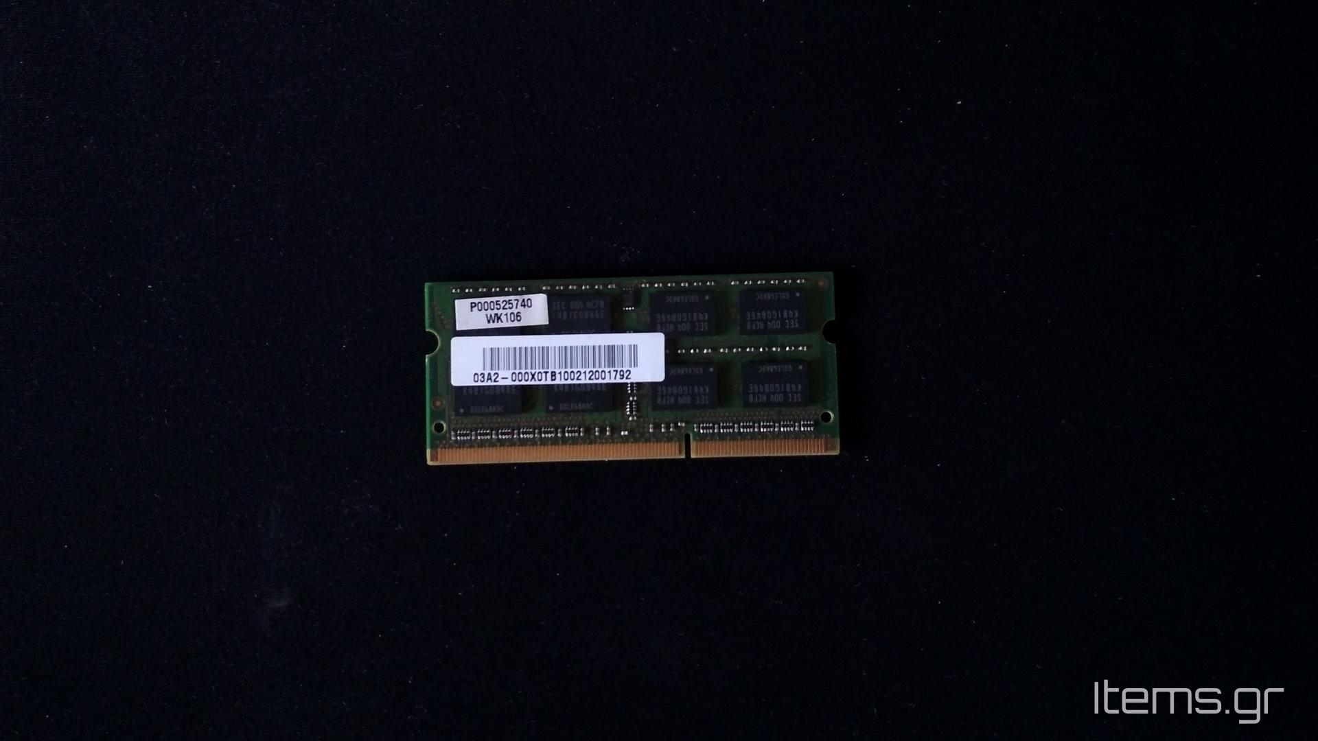 Samsung 2GB DDR3 SoDIMM 1066MHz M471B5673EH1-CF8-02