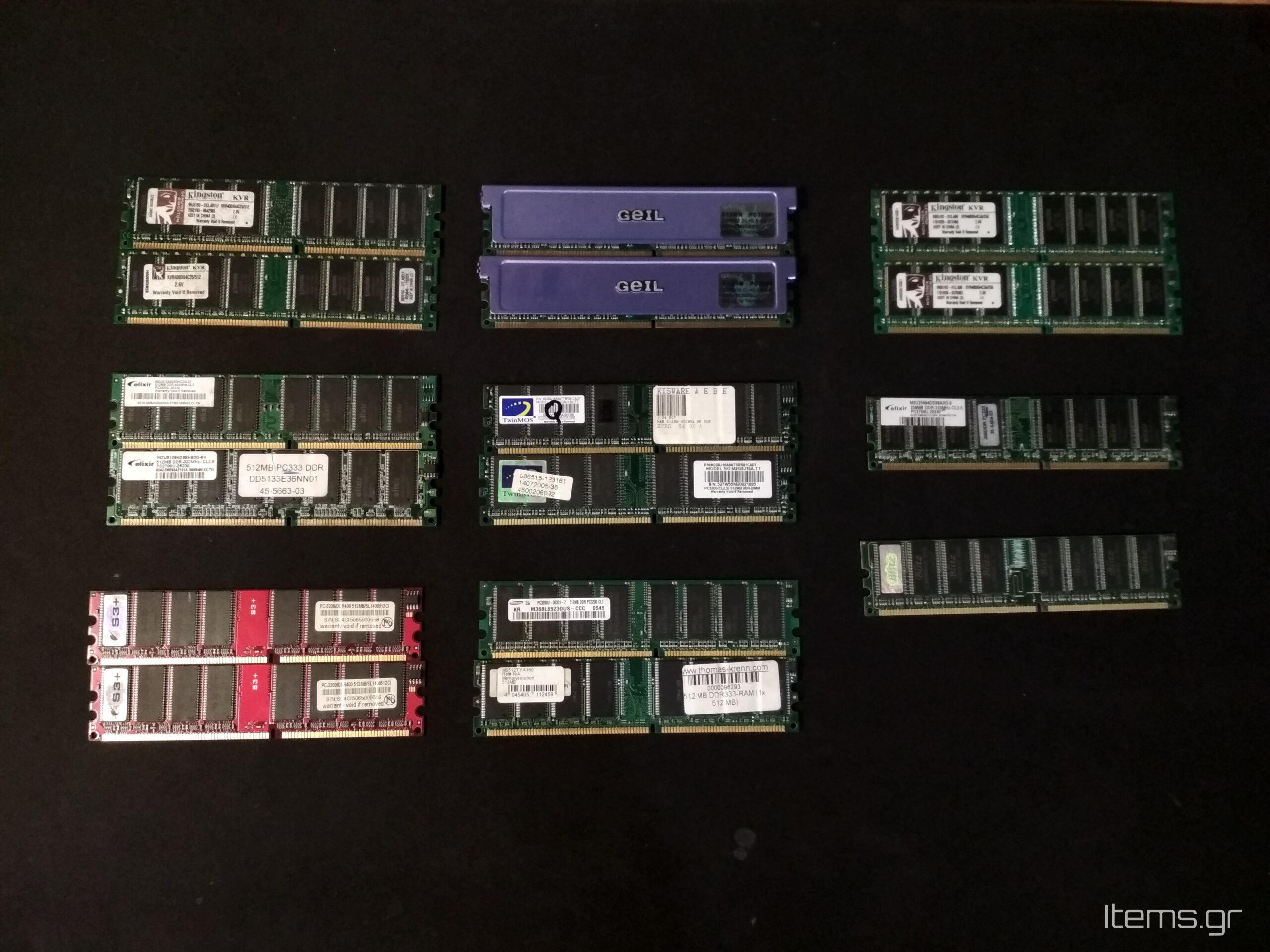 RAM-DDR1-Legacy-512MB-256MB-Multi-Pack